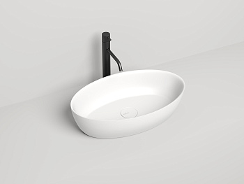 Раковина из искусственного камня Salini ALDA 110621MF 58х35 накладная цвет мультиколор Раковина из искусственного камня Salini ALDA 110621MF 58х35 накладная цвет мультиколор